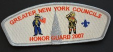 Greater New York Councils Honor Guard 2007 CSP (silver border) - BSA - 1204 picture