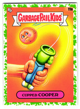 Kendama Cupped COOPER Garbage Pail Kids 2024 Kids At Play Green #11a picture
