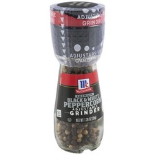 McCormick Premium Black & White Peppercorns Adjustable Grinder 1.26 oz Seasoning picture