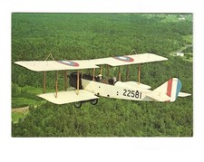 1918 J-1 Standard, Hispano Powered, Owls Head ME Vintage postcard unposted picture