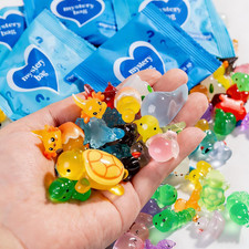 50 Pcs Glow in the Dark Mini Resin Animals,Mystery Blind Bags Bulk Assortment picture