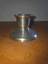 Vintage silver plated candle holder picture