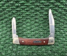 Vintage Buck USA 709 2 Blade Folding Pocketknife picture