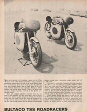 1966 Bultaco TSS 125 & 250 Roadracers - 6-Page Vintage Motorcycle Test Article picture
