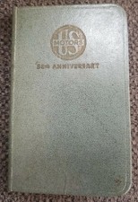 Vintage 1958 US Motors Diary 50th Anniversary Automotive 1/1 on Ebay  picture