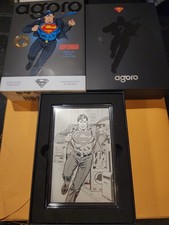 Superman Silver Foil 5g .999 Pure Silver Limited Edition #001/500 Agora picture