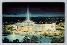 Queens NY-New York, The Pavilion Of The Vatican, Vintage Postcard picture