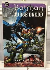 DC Comics Batman/Judge Dredd “Die Laughing” #2 Graphic Novel 1999 picture