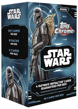 2026 TOPPS CHROME STAR WARS Blaster Box Disney - Factory Sealed - eBay LIVE RIP picture