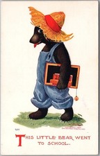 c1907 Artist-Signed WALL Postcard 