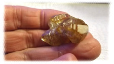 122ct Titanite/Sphene Gemmy Crystal With Beautiful Growth-Mulla Ghani Baba, Pak picture