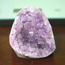 Natural amethyst geode crystal cluster 13.1 Oz 2.55 X 2.38 X 2.69 Inches picture