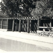 c1940s Camp Oyanehanko Julian, CA RPPC Cuyamaca Swimming Pool Pergola Postcard picture
