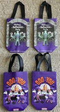 2025 Disney Mickey’s Not So Scary Halloween Party Trick Or Treat Bag — Lot Of 4 picture