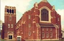 Pennsylvania Avenue Christian Church Oklahoma City Oklahoma Postcard picture