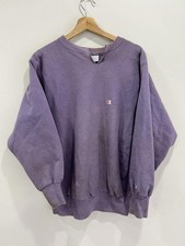 Vintage 90s Champion Reverse Weave Sun Faded Sweater C logo picture