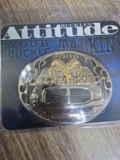 Montana Silversmiths DODGE Rodeo 2008 3D Tricolor Belt Buckle New picture