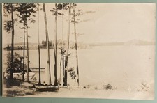 1910c Rppc Star Lake, Wisconsin across from hotel, Waldheim postcard picture