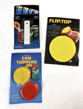 VTG FLIP-TOP Juice 46oz Cans Made In Hong Kong,Can Tab Lifter, Can Topper NOS picture