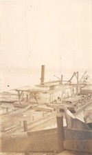 J32/ Interesting RPPC Non-Postcard Photograph c1910 Mississippi River Ship 312 picture