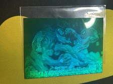Very Clean 1993 Skybox Marvel Universe IV SPIDER-MAN vs VENOM Hologram Card H-IV picture