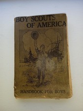 1911 Boy Scouts of America Handbook For Boys 1st Edition 2nd Printing Softcover picture