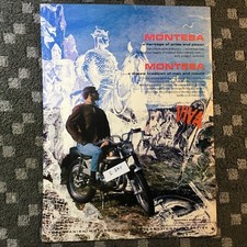 Rare 1971 Ad. 1971 Montesa Motorcycle. Spanish Motorcycle picture