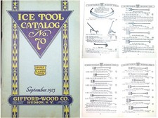 Orig. Sept. 1923 Gifford-Wood Catalogue of Ice Harvesting Tools - mjdtoolparts picture
