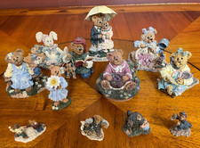 VINTAGE Mixed Lot Of 12 BOYDS BEARS Resin Figurines picture