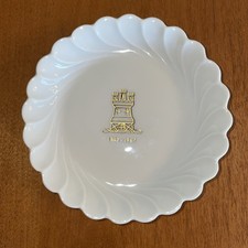 Haviland 125th Anniversary Commemorative Trinket Dish Coaster 4&3/8” Limoges picture