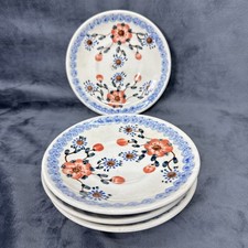 Authentic Manufaktura w Bolesławiec Polish Pottery Hand-Painted 6” Plates picture