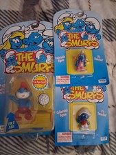 Vintage 1995 1996 Smurf Figurines picture