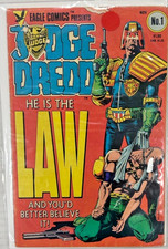 Judge Dredd #1 Eagle Comics 1983 1st US Appearance Key Issue picture