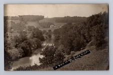 General View Root River Valley Preston Minnesota Postcard RPPC 1909 picture