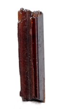RED RUTILE Specimen Crystal Cluster Mineral DIAMANTINA BRAZIL w/ ID card picture