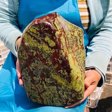 20.59 LB Natural Dragon Blood Free Form Specimen Polished Stone Crystal Healing picture
