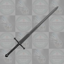 Silver Knight sword custom weapon for 1:10 1:12 1:18 & Mythic Legions figures picture