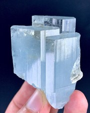 Aquamarine Crystal Stepwise From Pakistan 142 Grams picture