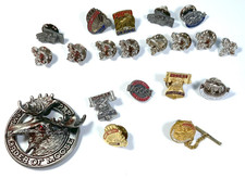 Vintage Loyal Order of Moose Pin Lot Fraternal LOOM Badge PAP Tie Tack Estate picture