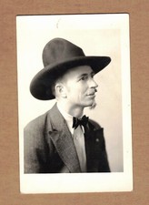 Old RPPC of Leonard Smith, Utah? Cowboy picture