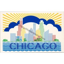 Chicago Convention & Tourism Bureau Chicago IL Postcard PC251 picture