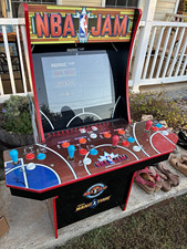 Arcade1Up NBA Jam Tournament Edition Upright Arcade Cabinet Machine (2020) picture