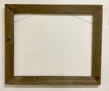Vintage Primitive Americana Reclaimed Barn Wood Picture Frame Rustic Fits 24x30” picture