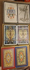 6 Decks Vintage Playing Cards 4 Factory Sealed picture