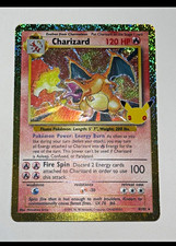 The Pokémon Company Pokémon TCG Base Set Charizard 4/102 Holo Rare 120HP EN 1999 picture