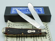 2008 TITUSVILLE CUTLERY Pecan Winterbottom Trapper /100 TC0819 QUEEN DANIELS SFO picture