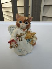 1995 Enesco Calico Kittens ” Hark-A Herald Angel