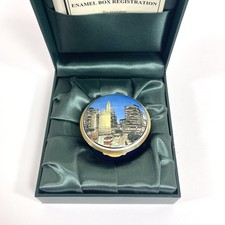 Mary McLaughlin Chicago Enamel Trinket Box Limited Edition picture