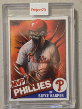 2021 TOPPS PROJECT 70 BRYCE HARPER by ALEX PARDEE #757 picture