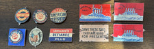 10 Vintage Early 1900's Tobacco Tags Patriotic Theme Defiance American Eagle picture